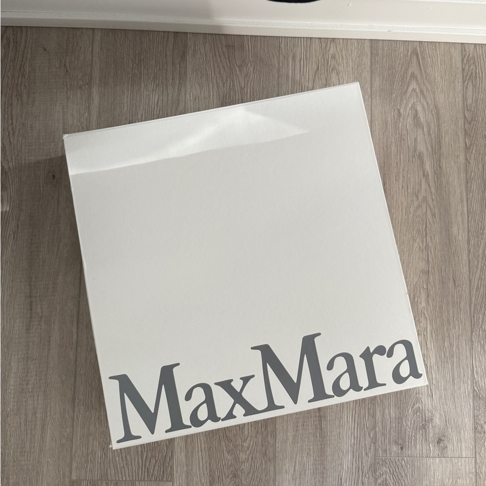 Max Mara Double-breasted jersey coat in navy - with box - Picture 8 of 13